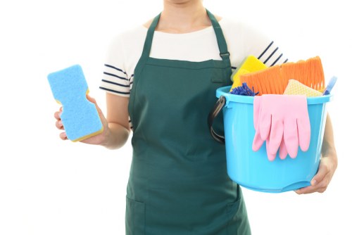 Professional curtain cleaning in a Golders Green home