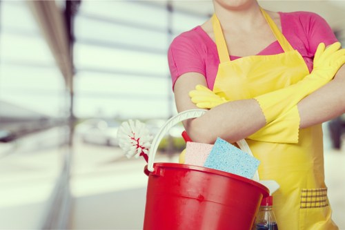 Liability and compliance section for professional cleaners